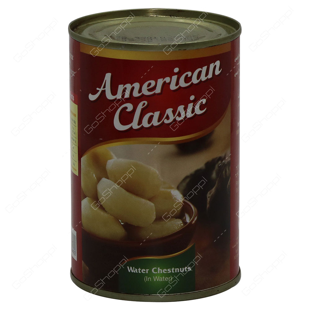 American Classic Water Chestnuts In Water 425 g