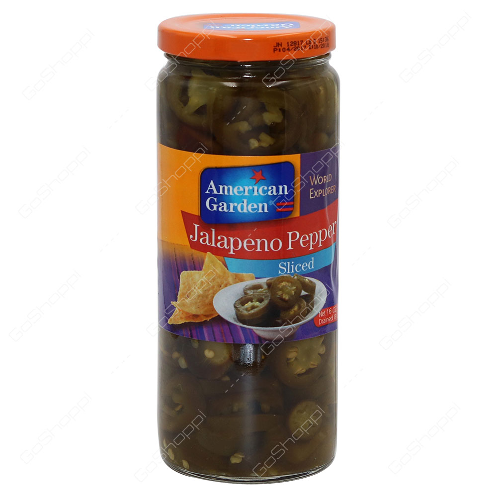 American Garden Jalapeno Pepper Sliced 454 g