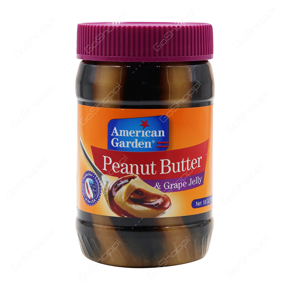 American Garden Peanut Butter and Grape Jelly 510 g