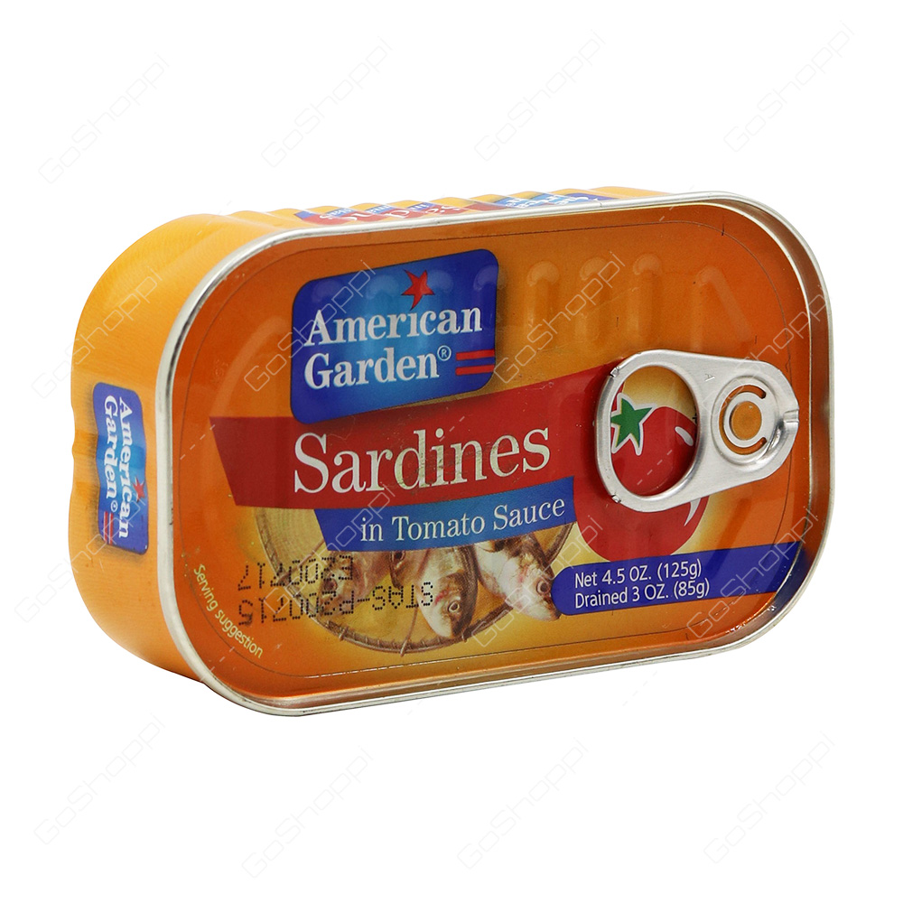 American Garden Sardines In Tomato Sauce   125 g