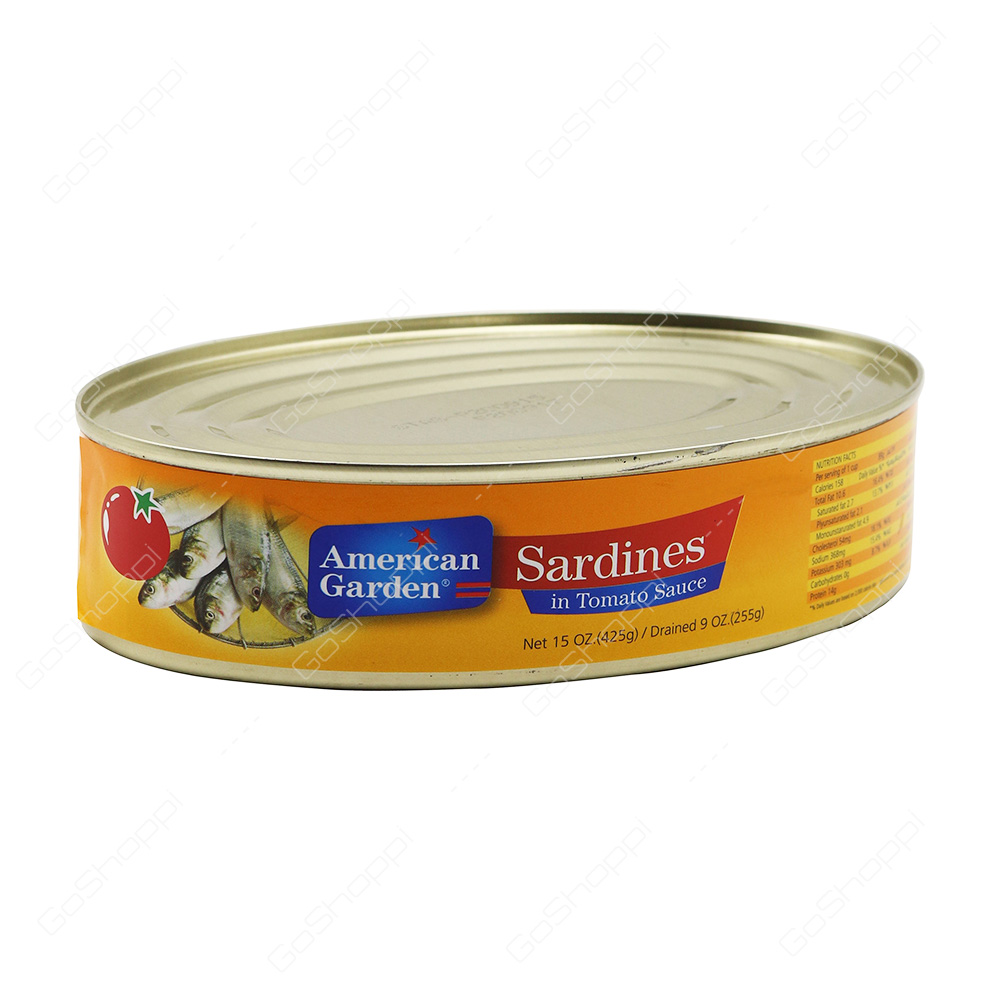 American Garden Sardines In Tomato Sauce   425 g