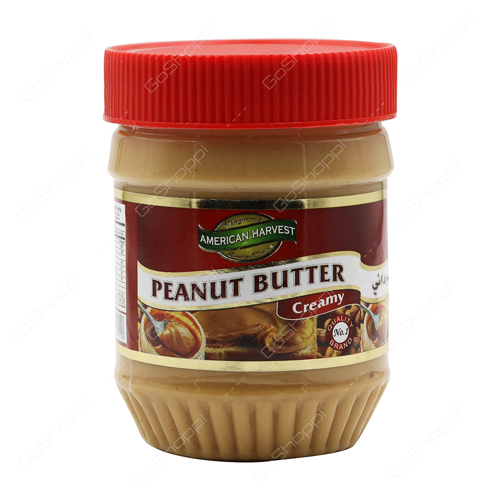 American Harvest Peanut Butter Creamy 340 g