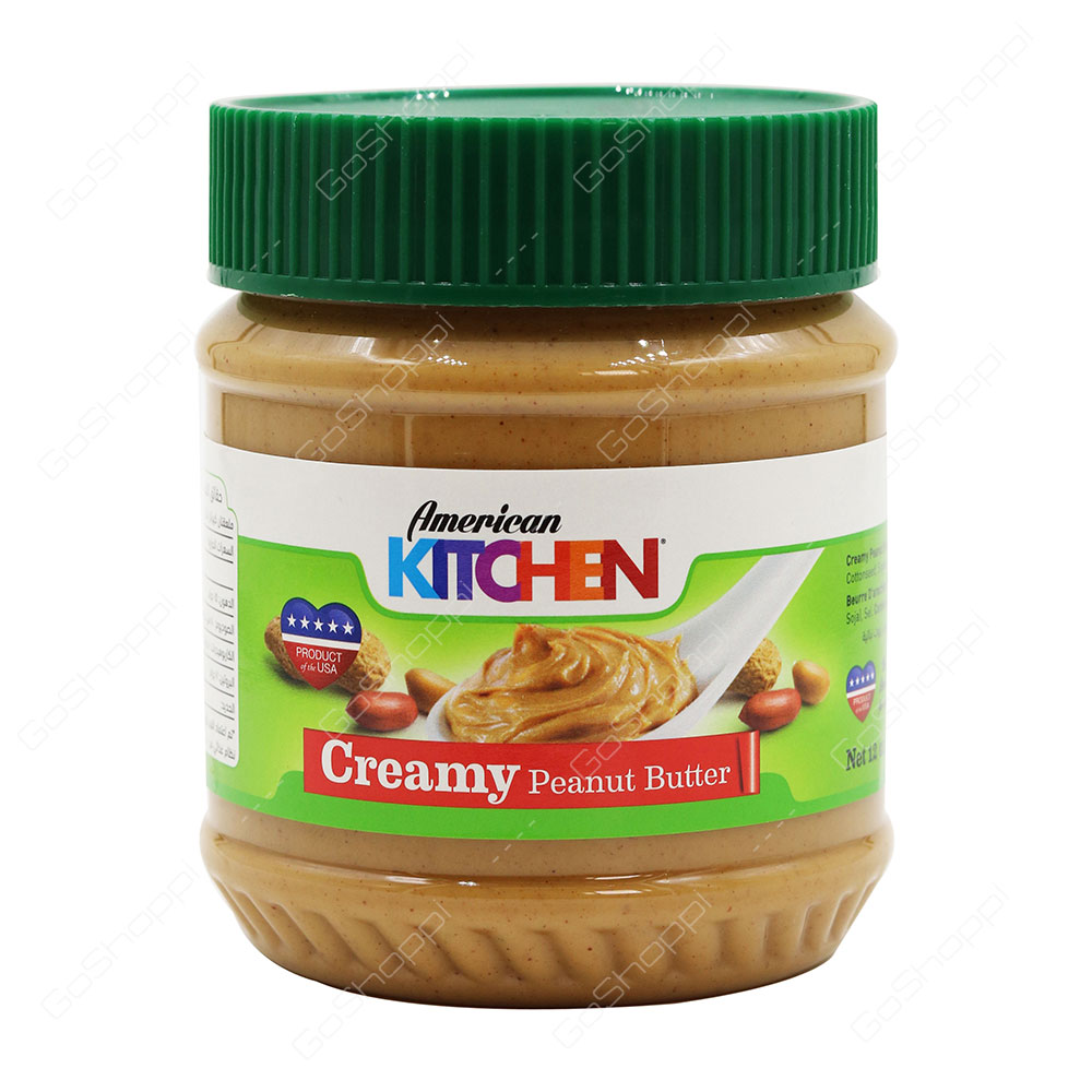 American Kitchen Creamy Peanut Butter 340 g