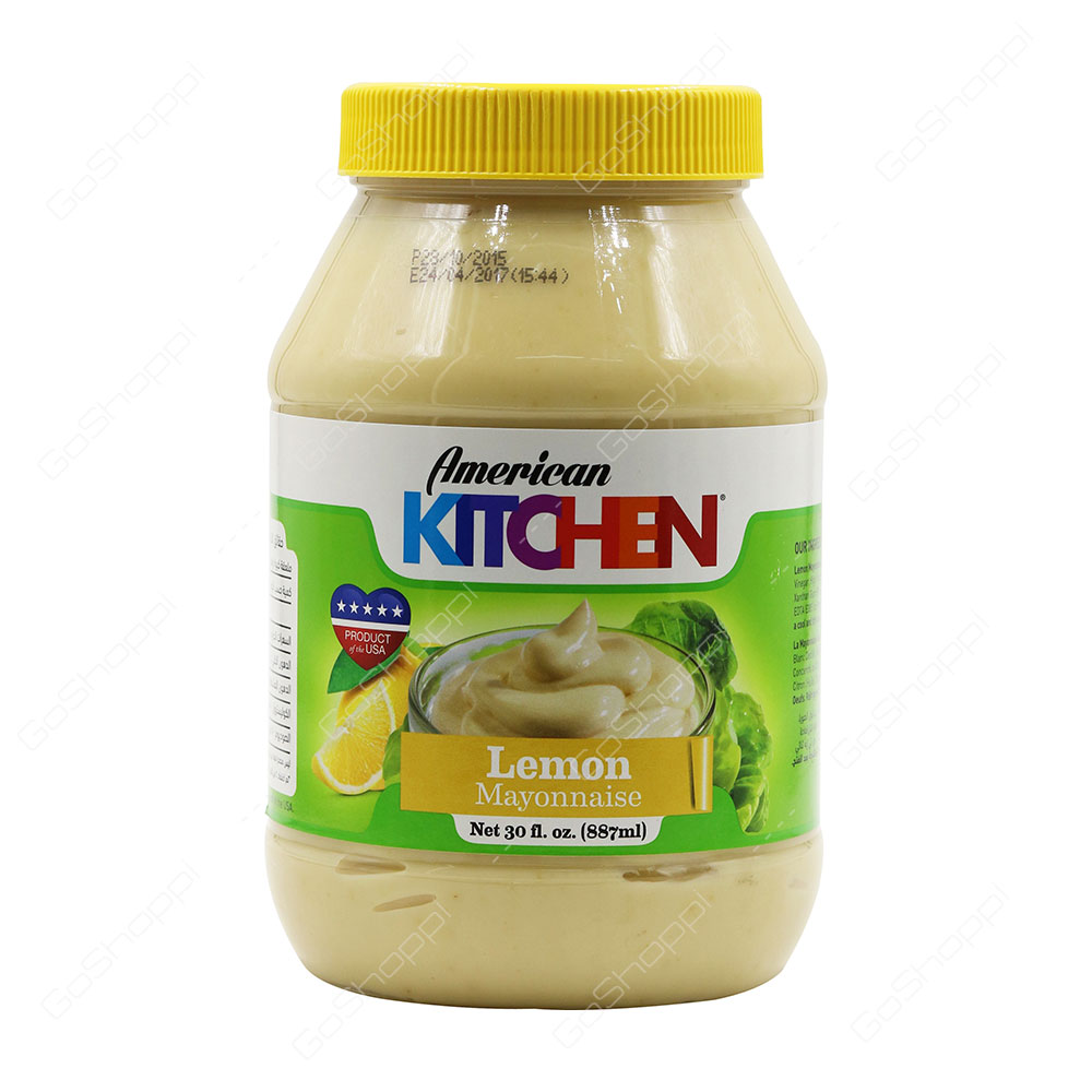 American Kitchen Lemon Mayonnaise 887 ml