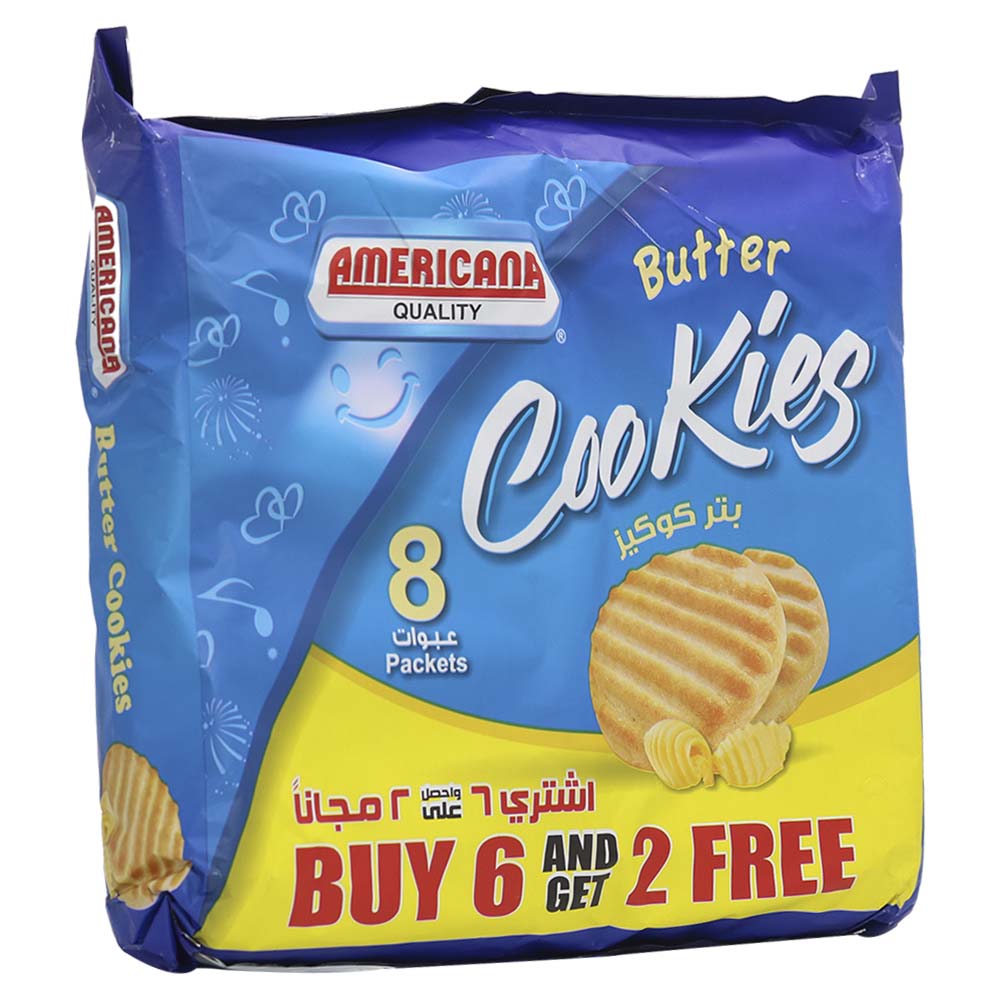 Americana Butter Cookies 8x90g