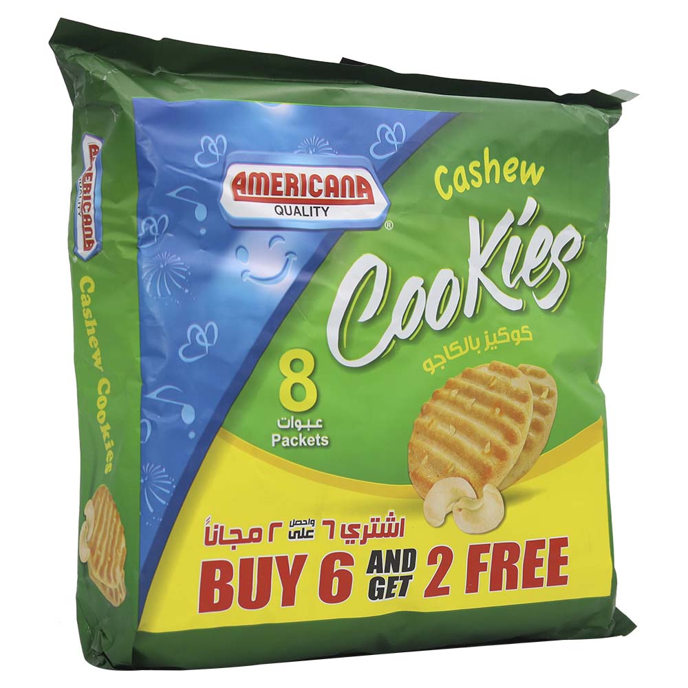 Americana Cashew Cookies 8x90g