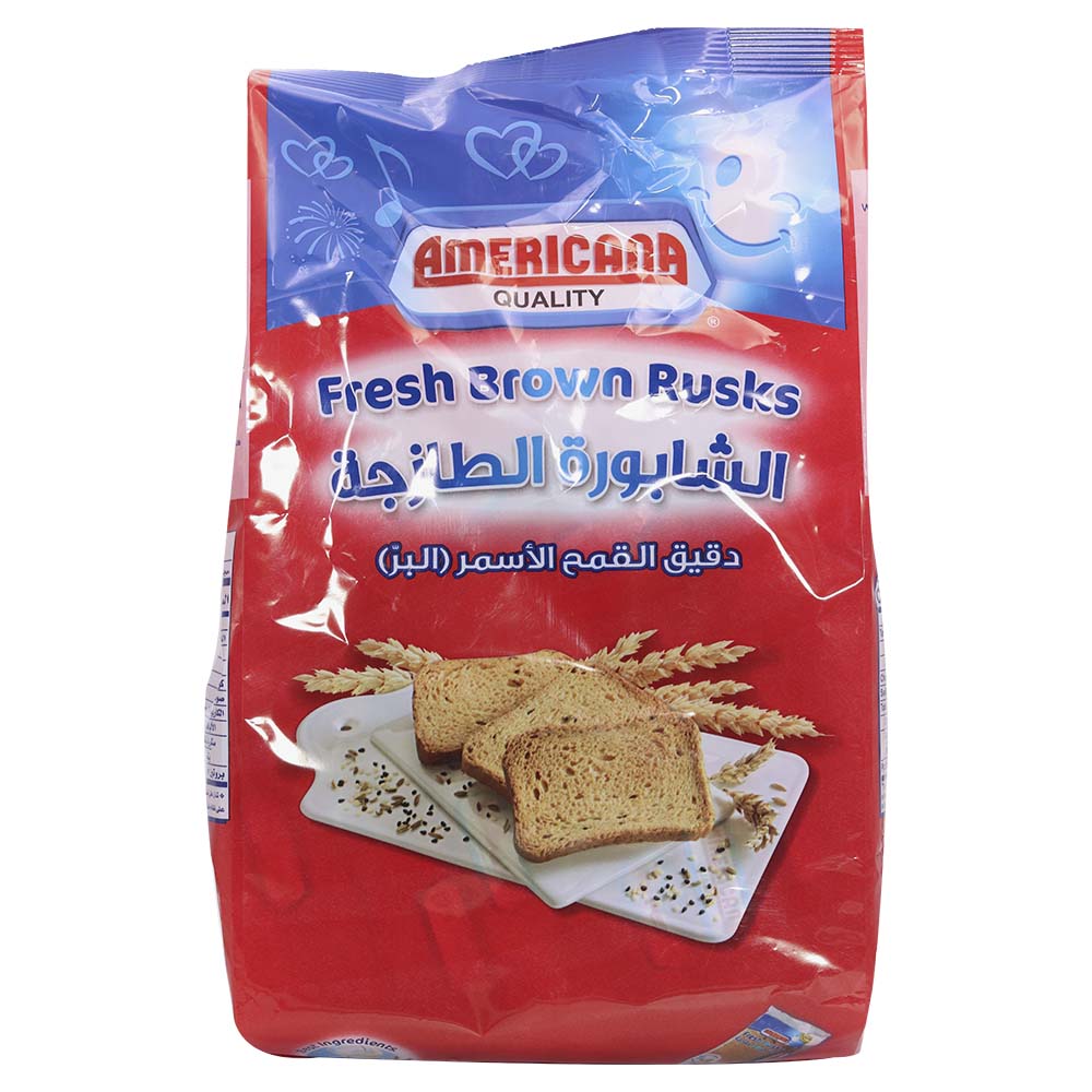Americana Fresh Brown Rusks 375g