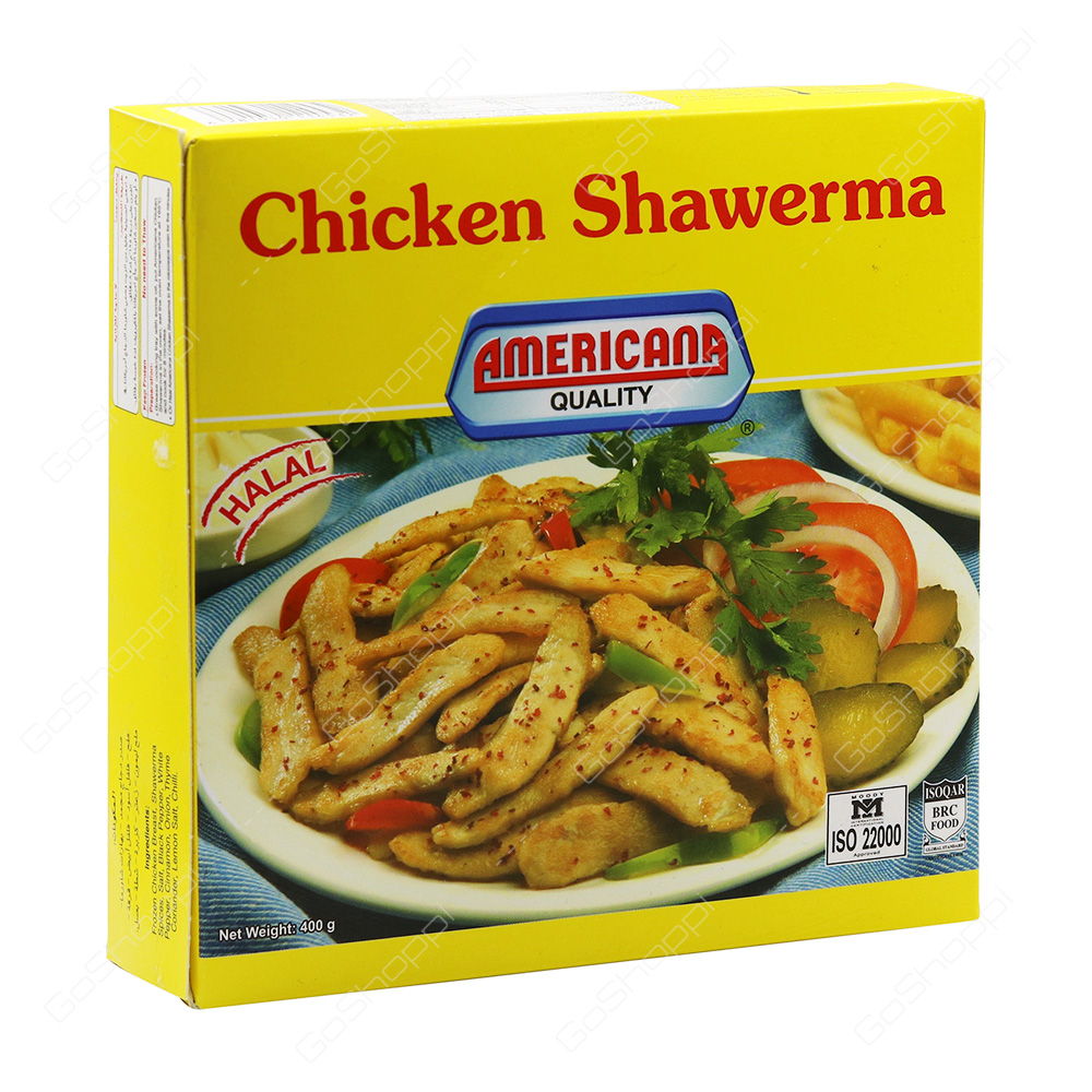 Americana Quality Chicken Shawerma 400 g