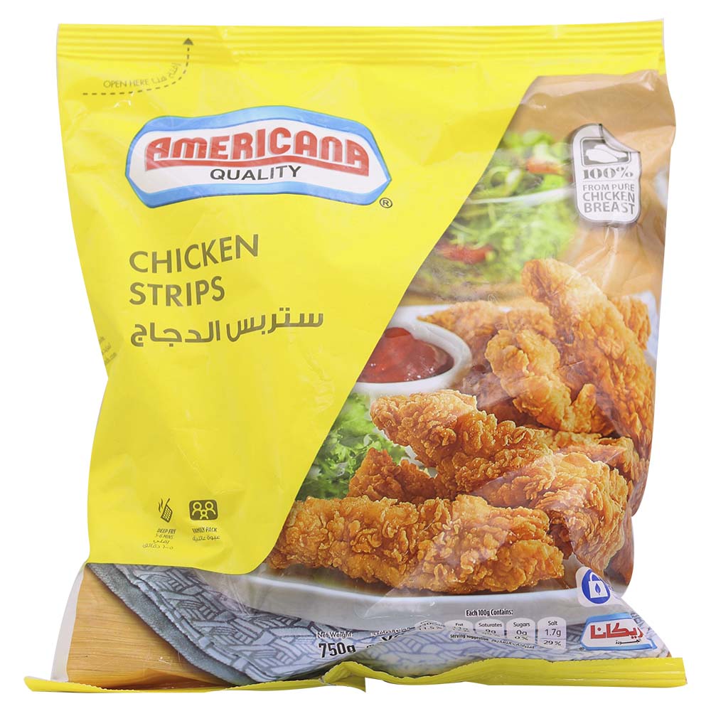Americana Quality Chicken Strips 750g