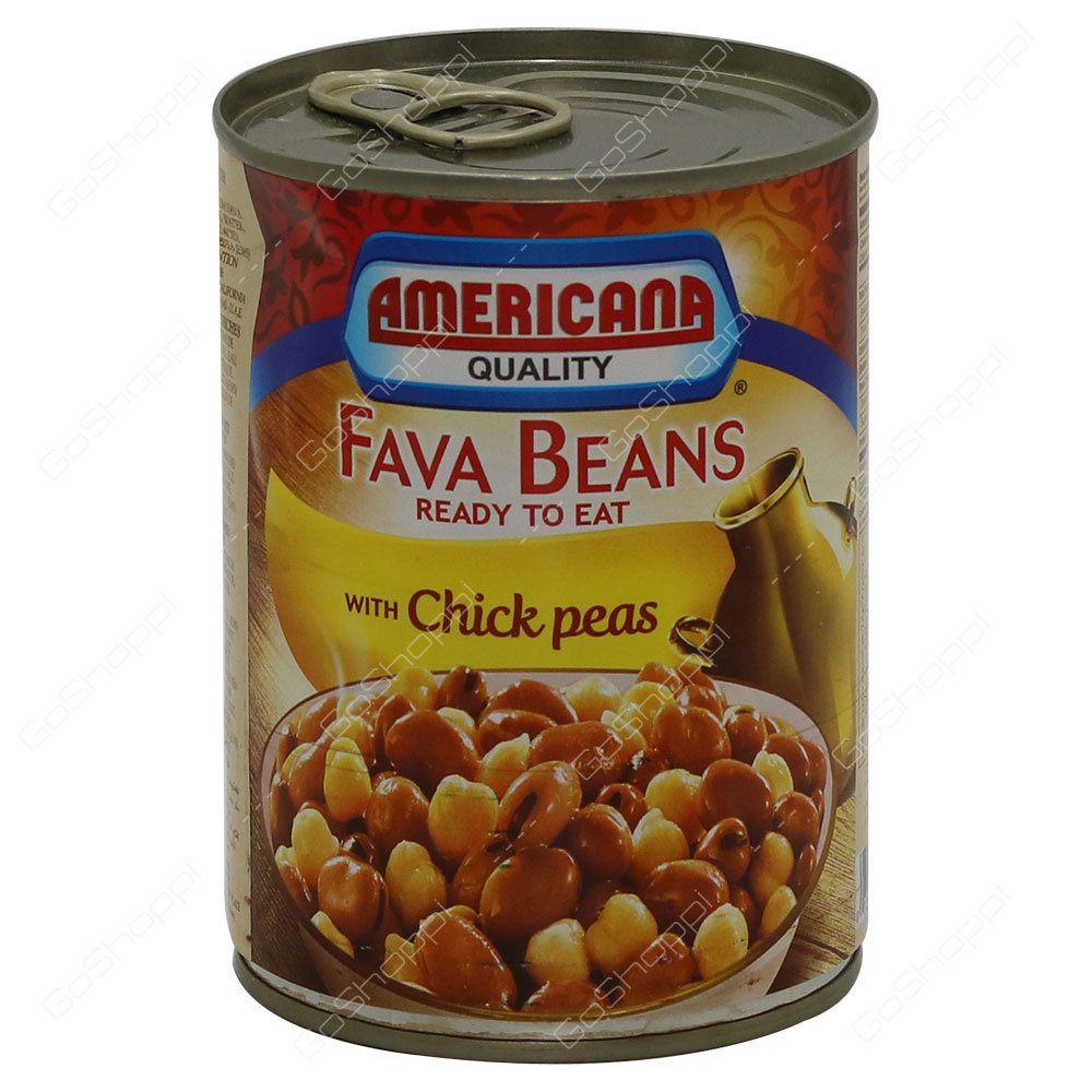 Americana Quality Fava Beans With Chick Peas 400 g