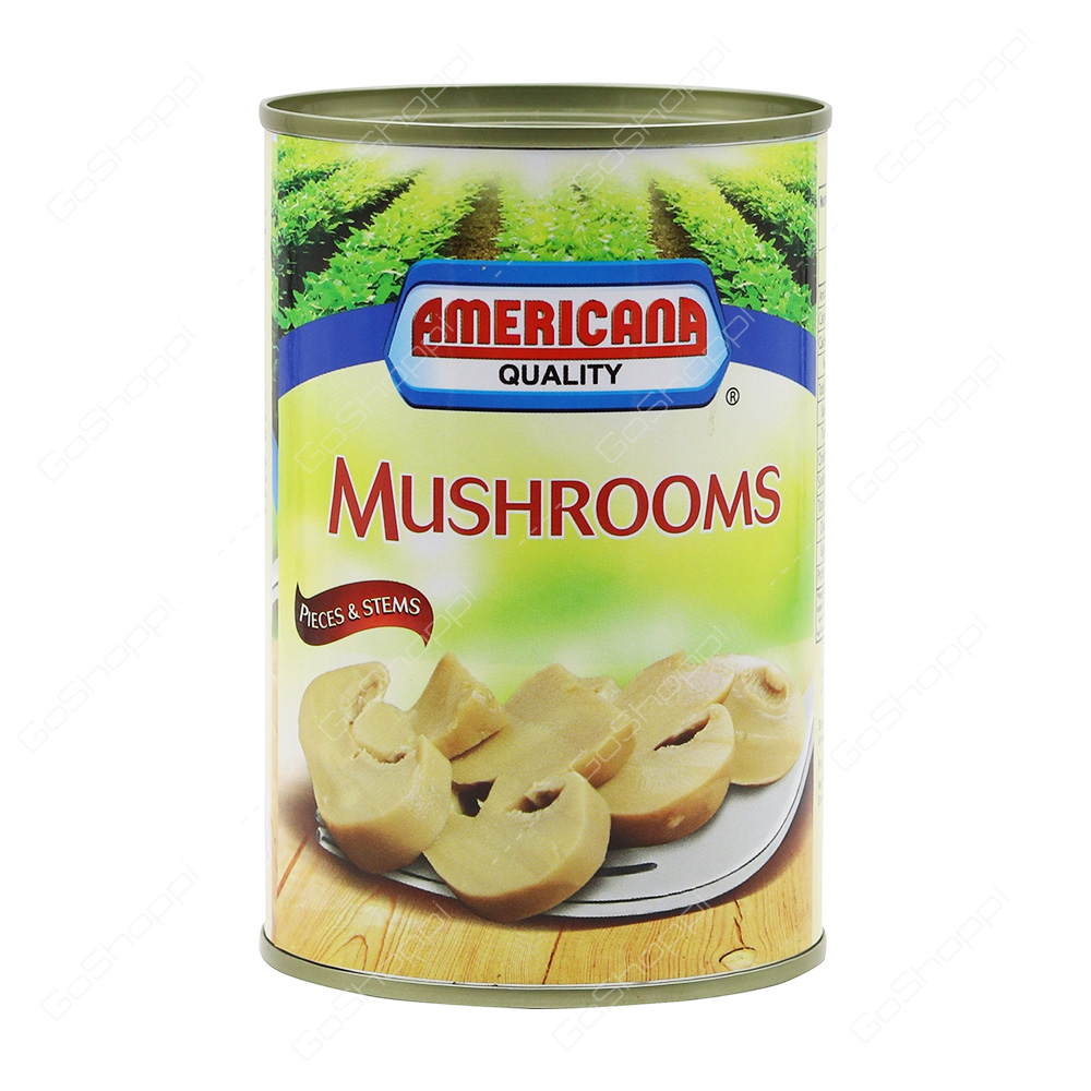 Americana Quality Mushrooms Pieces And Stems 425 g