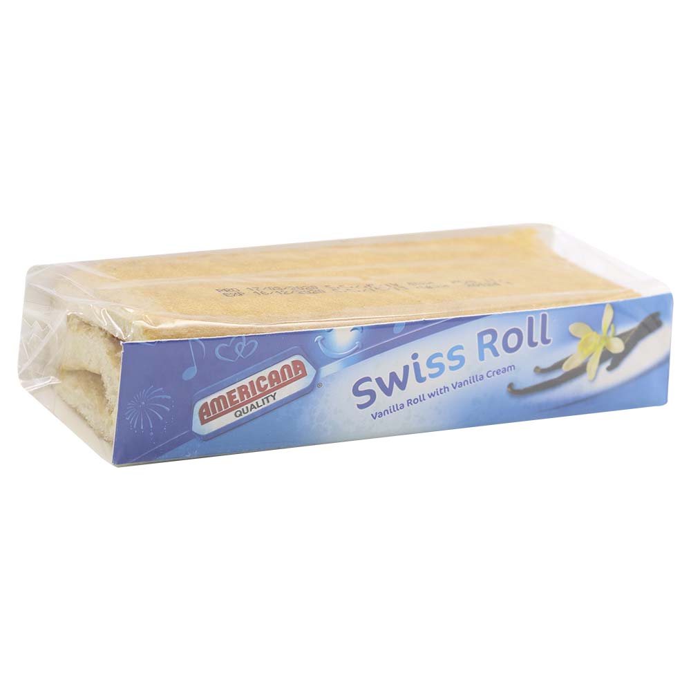 Americana Quality Swiss Roll Vanilla Cake 110g