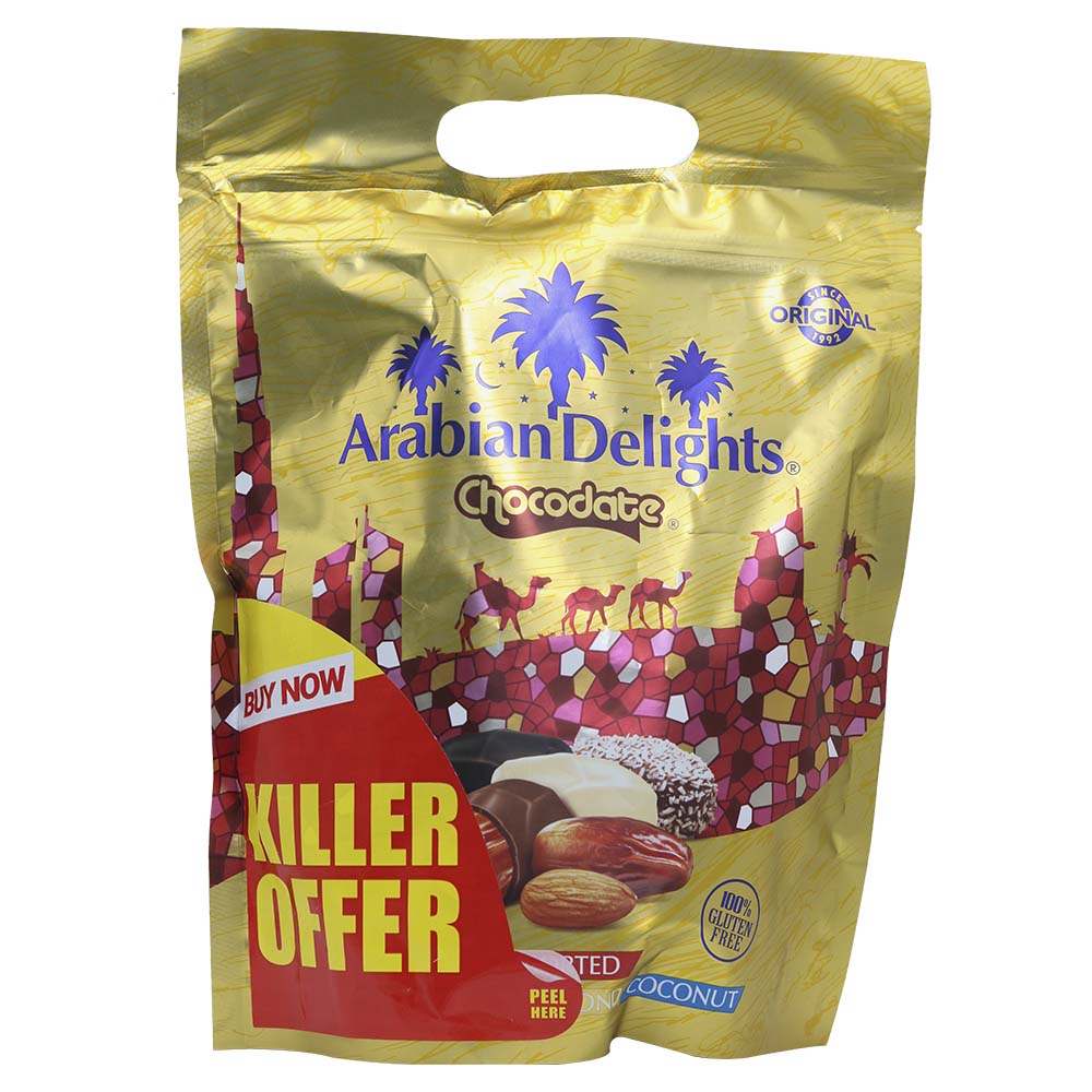 Arabian Delights Chocodate Assorted 500g