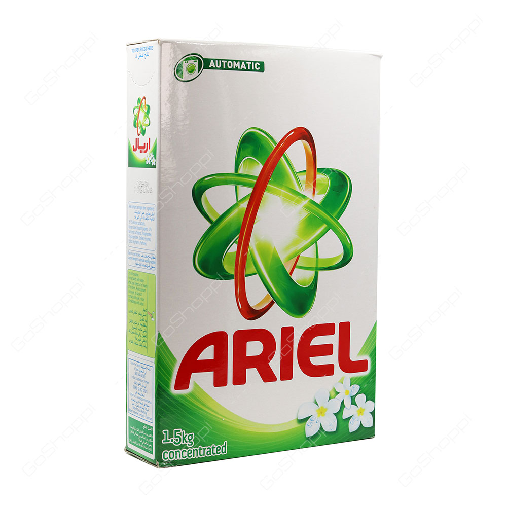 Ariel Green Automatic Front Load Concentrated Washing Powder 1.5 kg