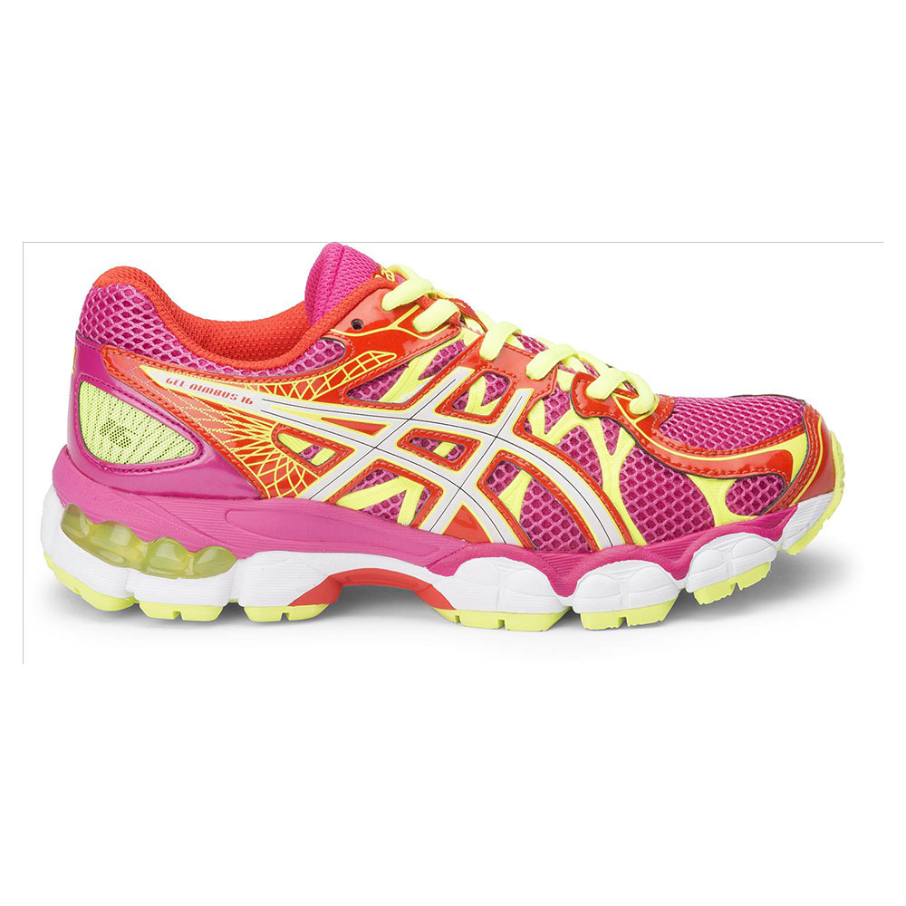 Asics Gel-Nimbus 16 GS Training Shoes For Kids - Pink - C433N-0793