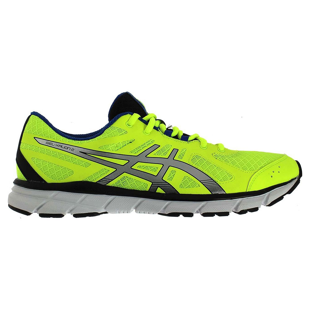 Asics Gel-Xalion 3 Running Shoes For Men - Flash Yellow - Silver - Blue - T4D4N-0793