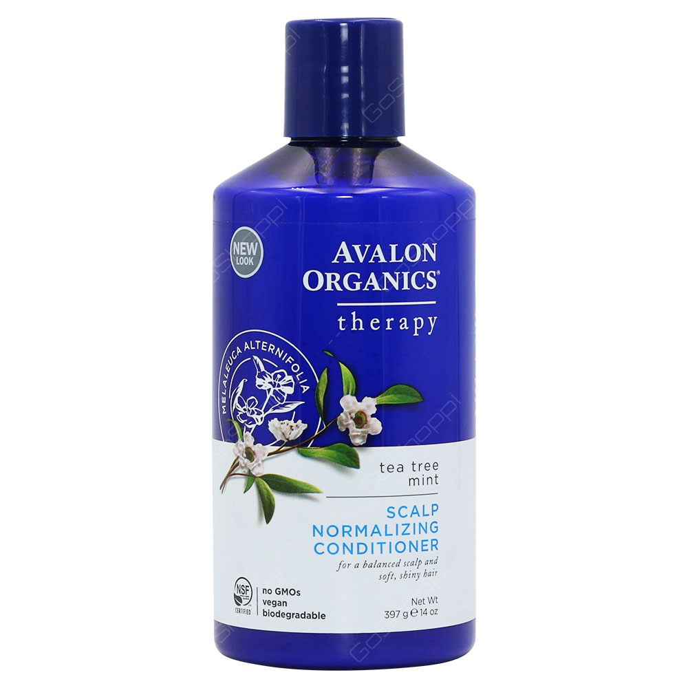 Avalon Organics Tea Tree Mint Scalp Normalizing Conditioner Therapy