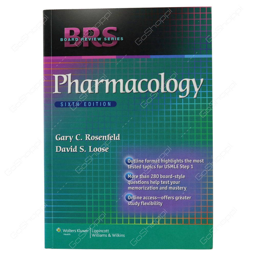 BRS Pharmacology By Gary C. Rosenfeld
