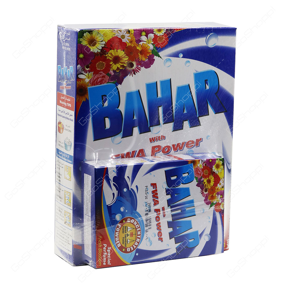 Bahar Fresh Blossom Concentrated Detergent Powder 625 g