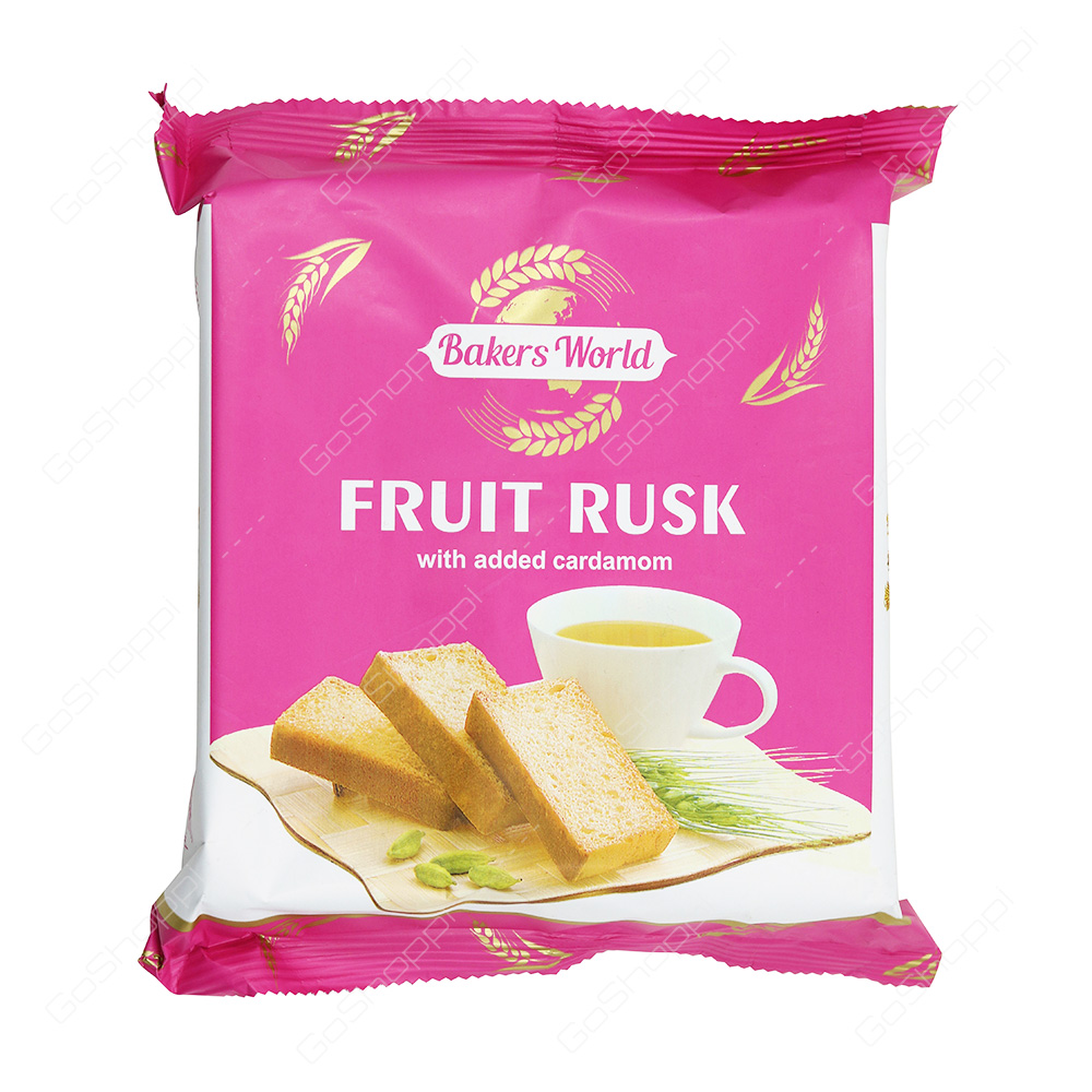 Bakers World Fruit Rusk 200 g