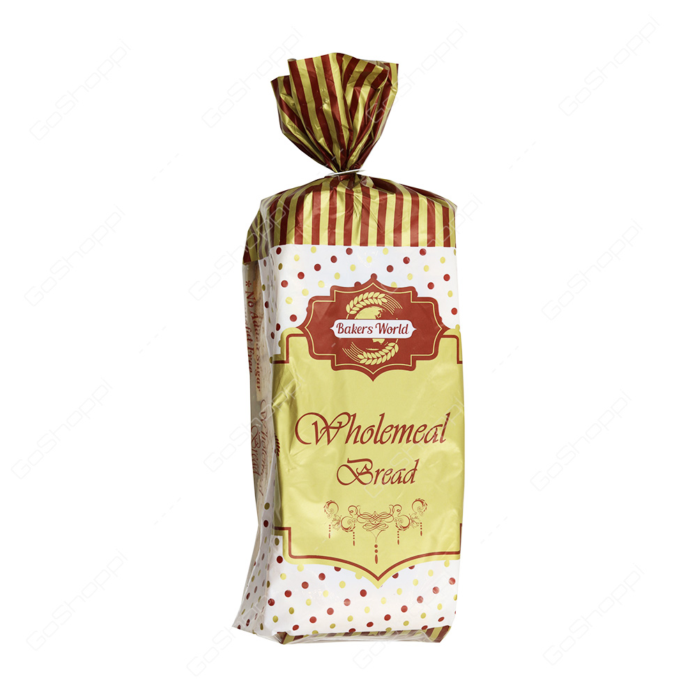 Bakers World Wholemeal Bread Big  1 Pack
