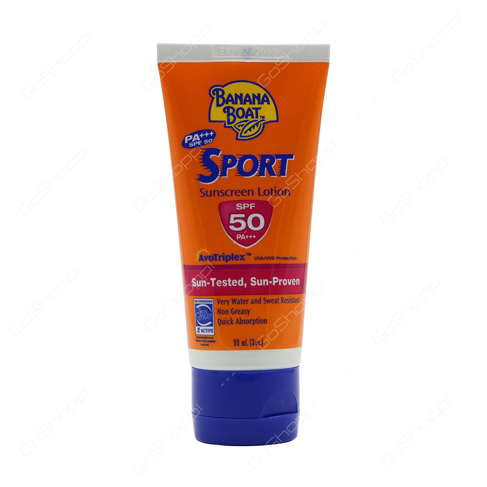 Banana Boat Sport Sunscreen Lotion Spf 50 Pa 90 ml