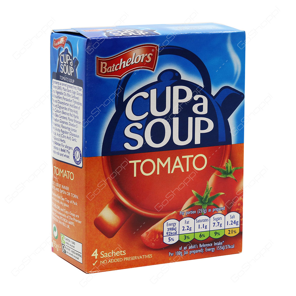 Batchelors Cup a Soup Tomato 4 Sachets