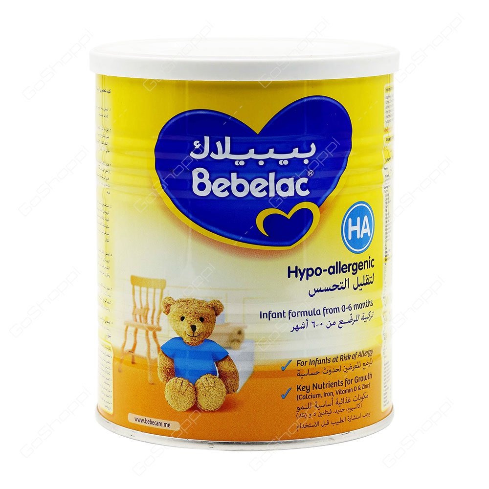 Bebelac Hypo Allergenic HA 0 To 6 Months 400 g