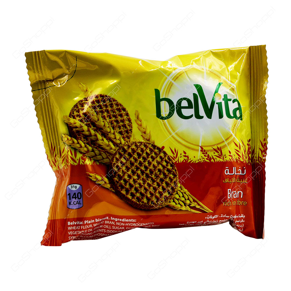 Belvita Bran Rich in Fibre Biscuits 62 g