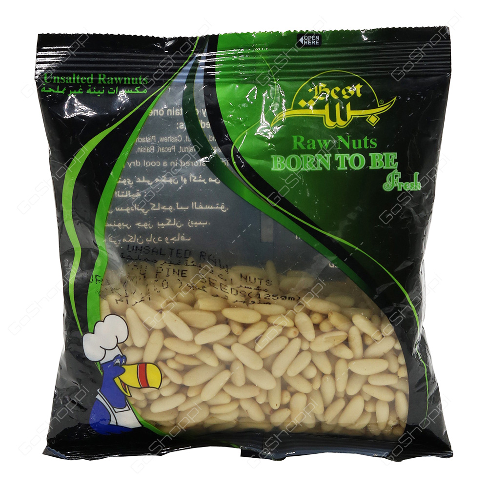 Best Unsalted Rawnuts Pine Seeds 125 g