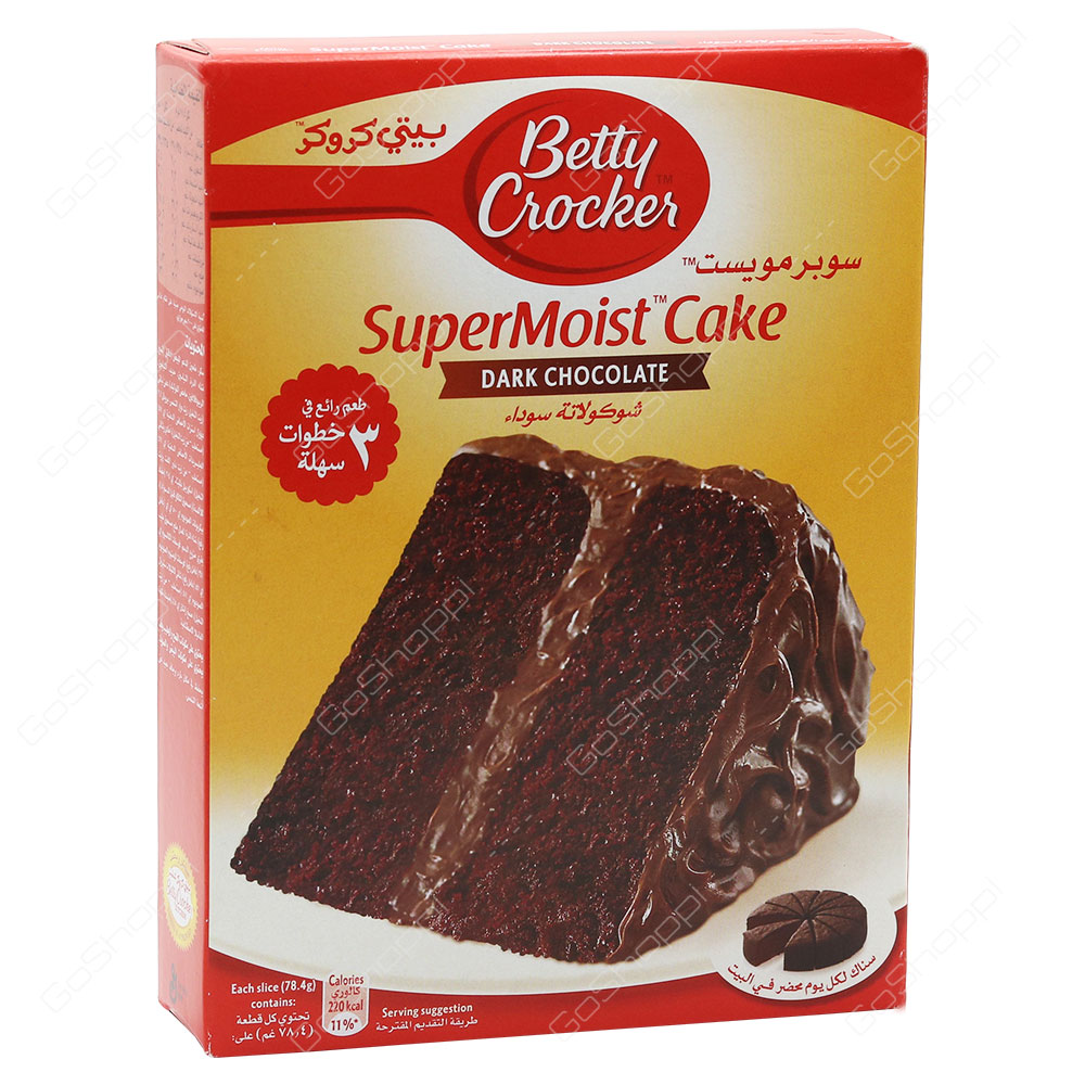 Betty Crocker Super Moist Cake Dark Chocolate 500 g