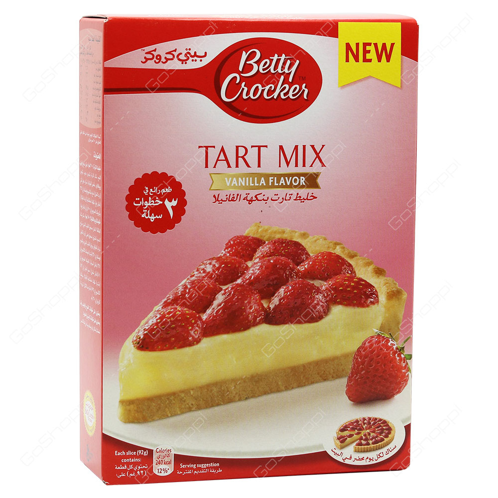 Betty Crocker Tart Mix Vanilla Flavor 450 g