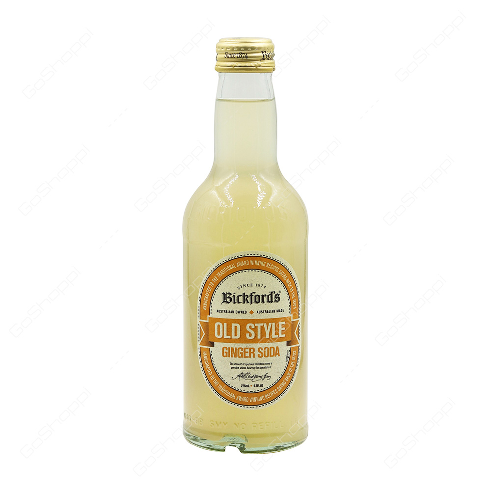 Bickfords Old Style Ginger Soda 275 ml