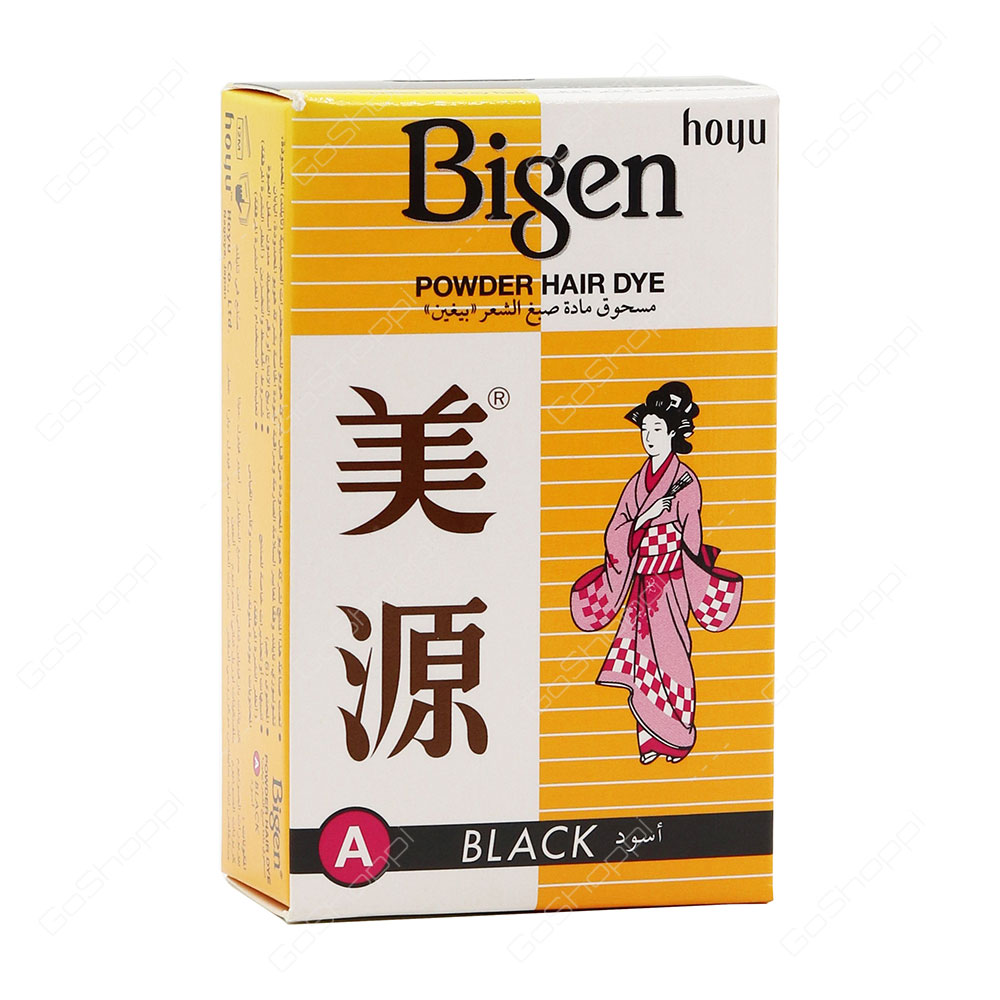 Bigen Powder Hair Dye Black 6 g