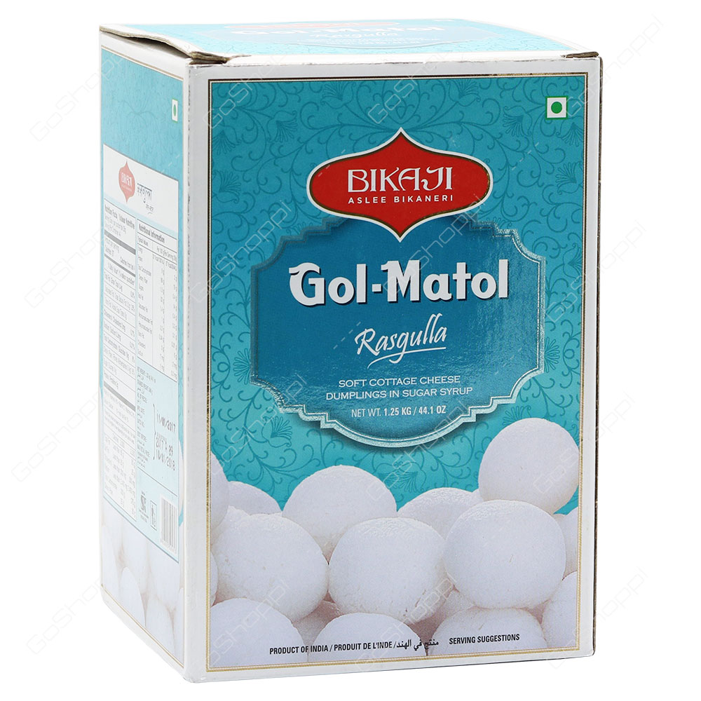 Bikaji Gol Matol Rasgulla 1.25 kg