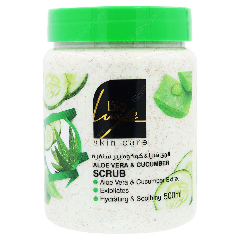 Bio Luxe Aloe Vera And Cucumber Scrub