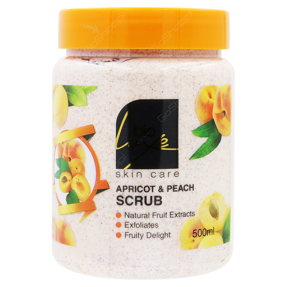 Bio Luxe Apricot And Peach Scrub