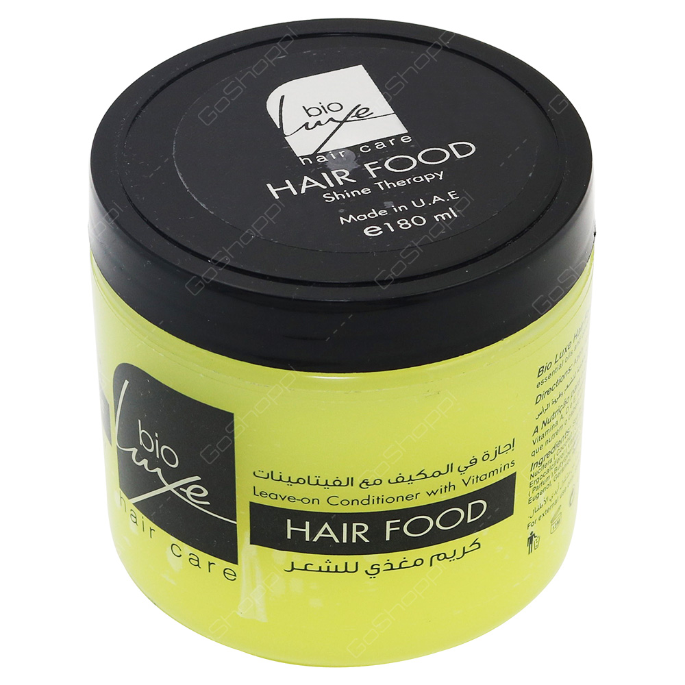 Bio Luxe Hair Food Shine Therapy Leave-On Conditioner With Vitamins