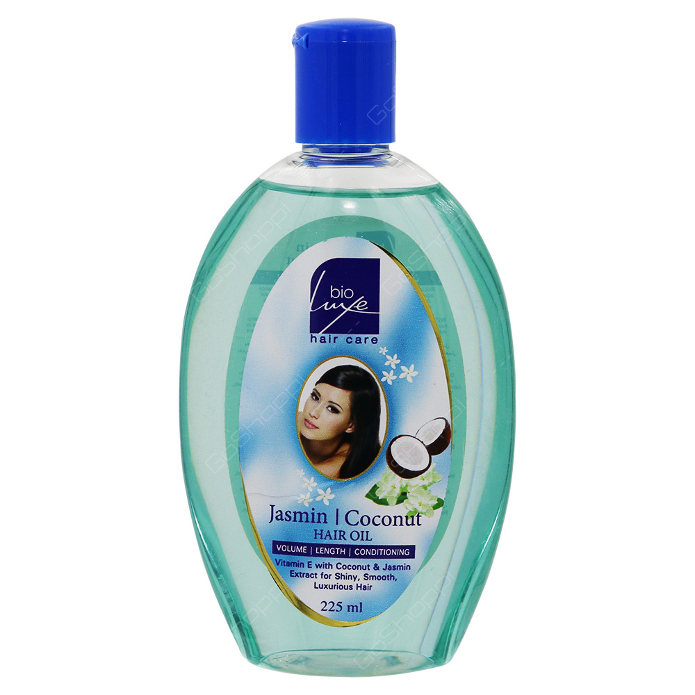 Bio Luxe Jasmine Coconut Hair Oil With Vitamin E