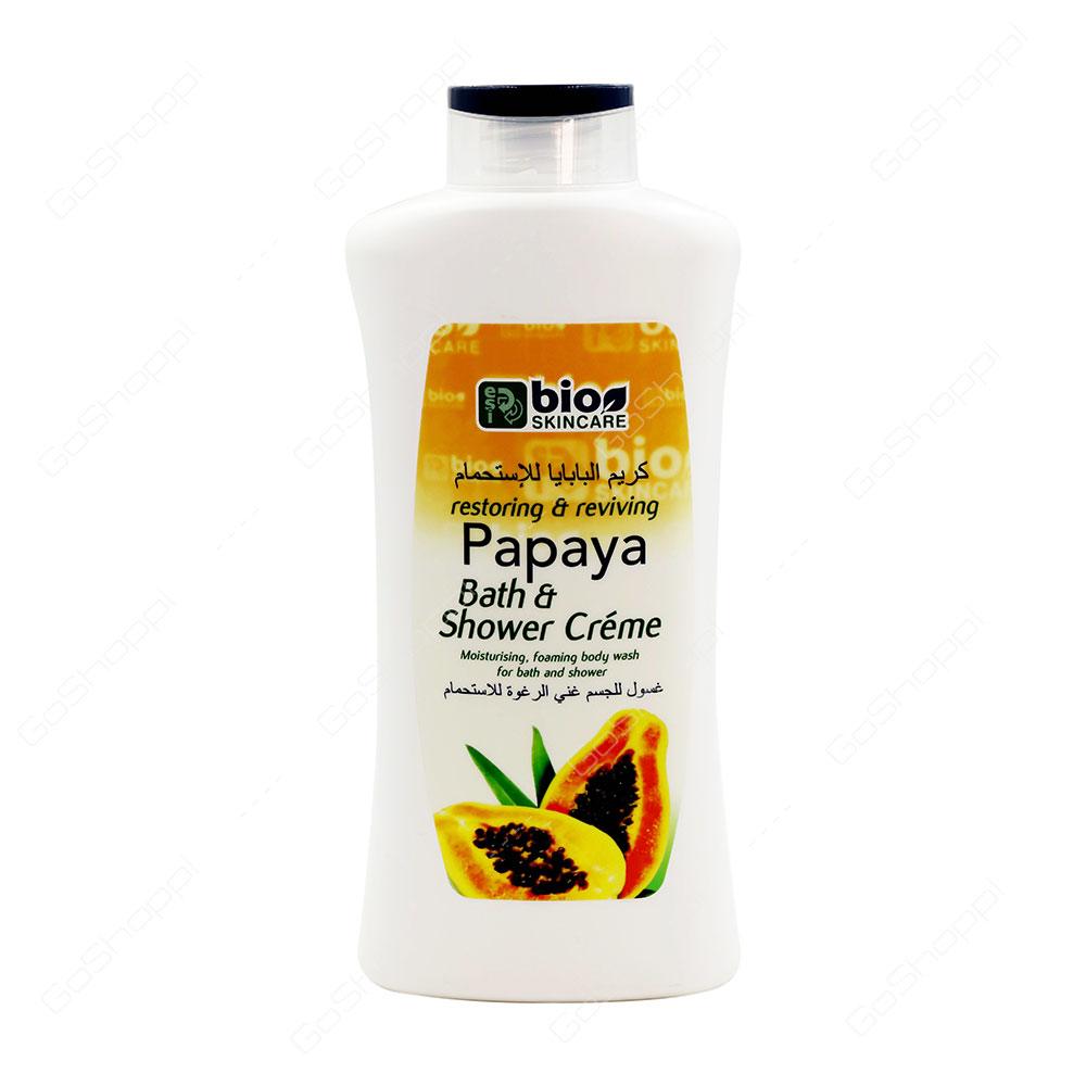 Bio Skincare Papaya Bath And Shower Creme 750 ml