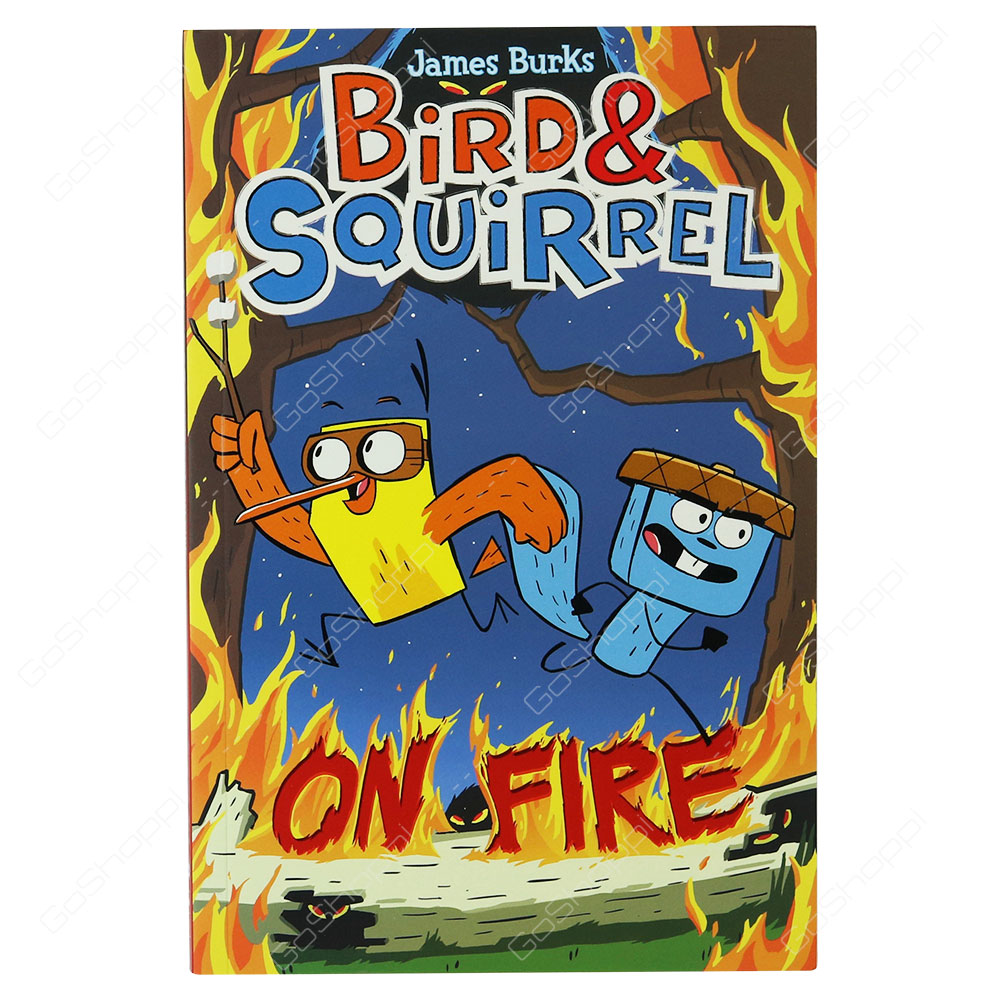 Bird & Squirrel On Fire By James Burks