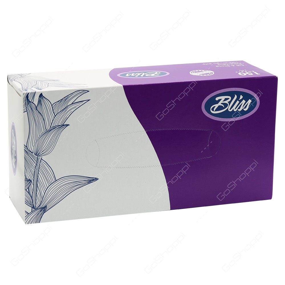 Bliss Facial Tissues 150 Sheets