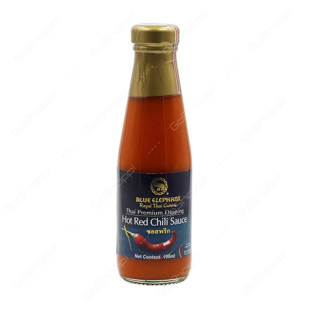 Blue Elephant Hot Red Chili Sauce  190 ml
