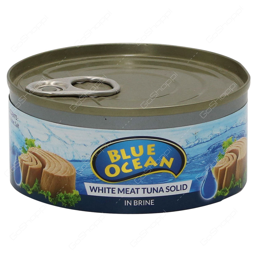 Blue Ocean White Meat Tuna Solid In Brine 160 g