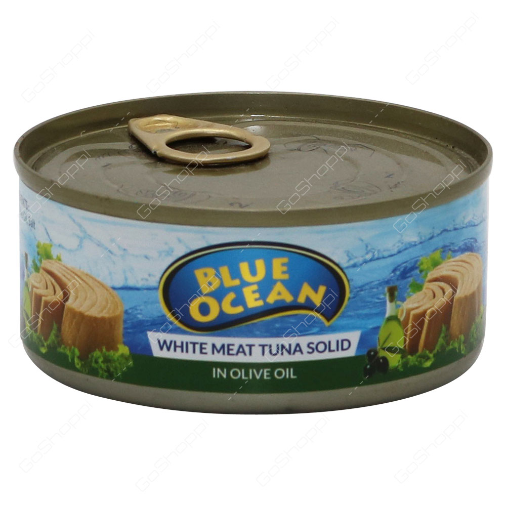 Blue Ocean White Meat Tuna Solid In Olive Oil 160 g