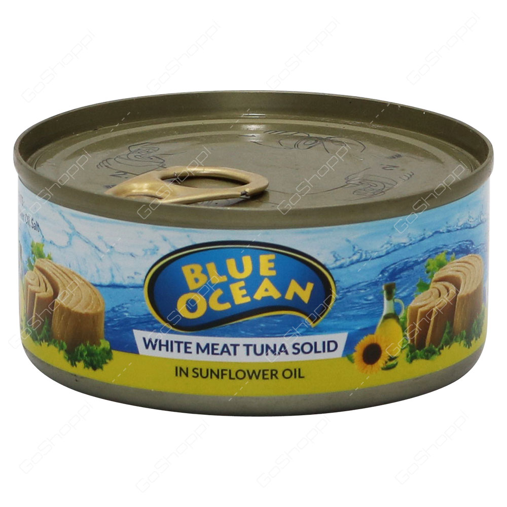 Blue Ocean White Meat Tuna Solid In Sunflower Oil 160 g