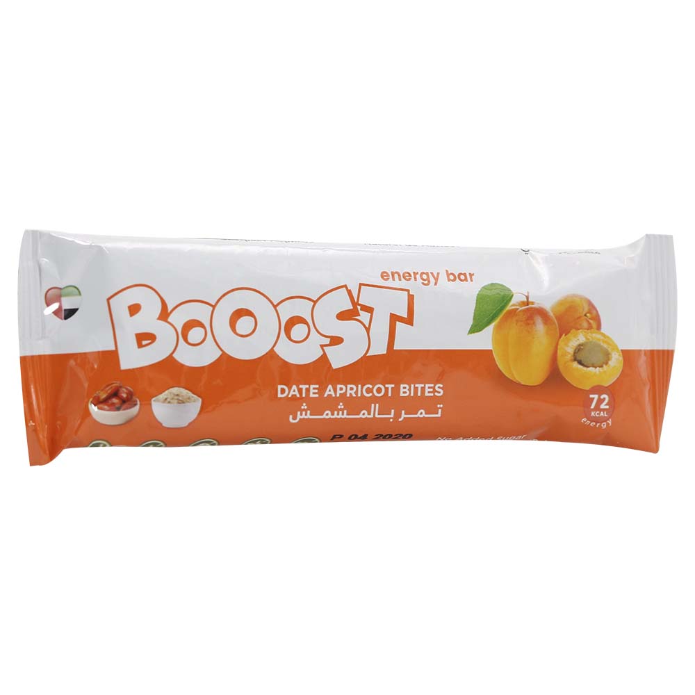 Booost Date Apricot Bites Energy Bar 20g