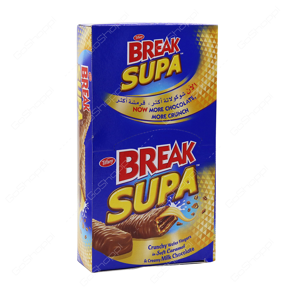Break Supa Crunchy Wafer Fingers 12X2 Fingers