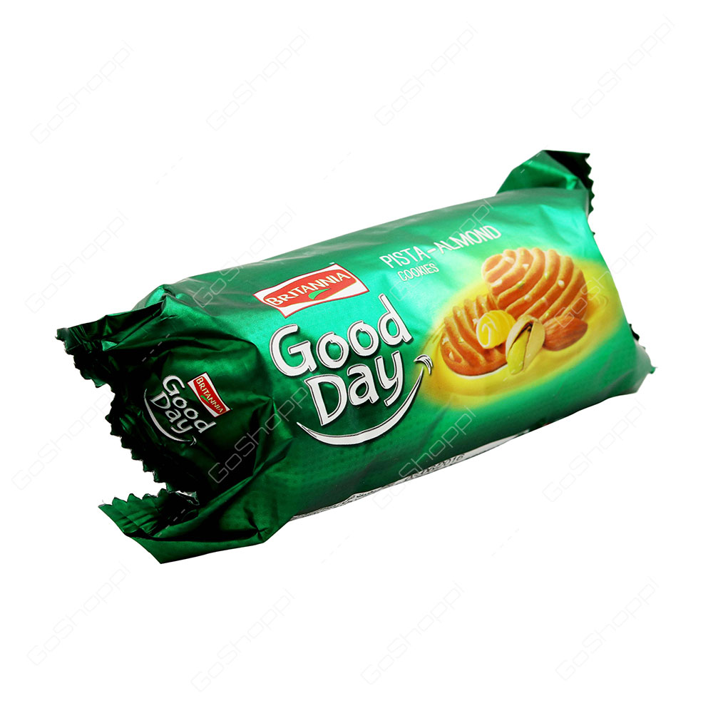 Britannia Good Day Rich Pista Almond Cookies 90 g