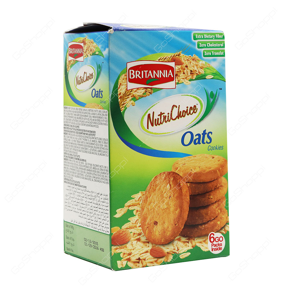 Britannia Nutri Choice Oats Cookies 150 g